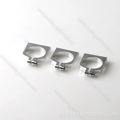 Abrazadera / Clip de tubo de aluminio móvil de 16 mm